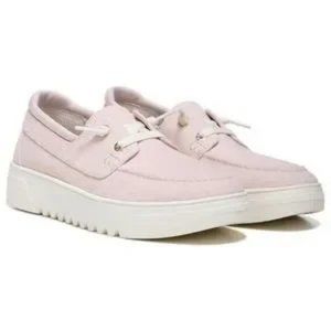 NWT Womens Dr. Scholl's Onboard Pink Lace-Up Boat Slip-On Comfort Shoes 10 *